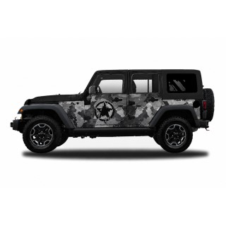 Panele ochronne 40camuflage – Wrangler JK Unlimited