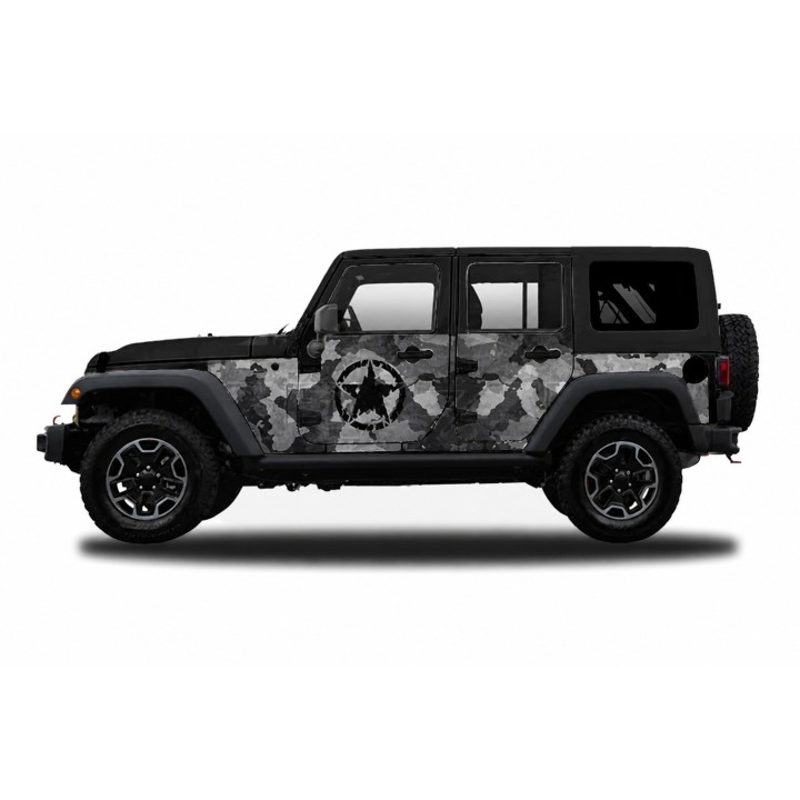 Panele ochronne 40camuflage – Wrangler JK Unlimited