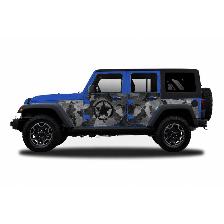 Panele ochronne 40camuflage – Wrangler JK Unlimited