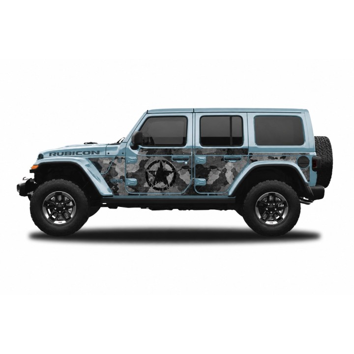 Panele ochronne 40camuflage – Wrangler JL Unlimited