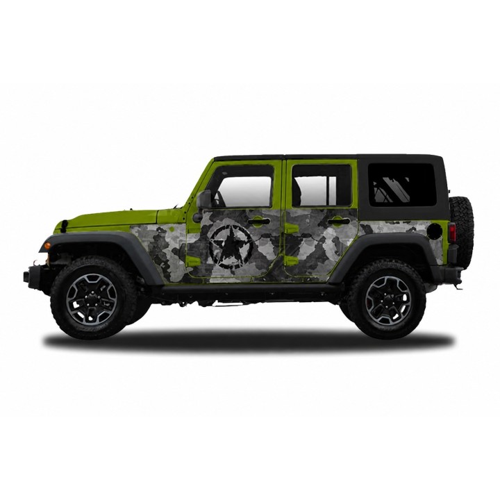 Panele ochronne 40camuflage – Wrangler JK Unlimited