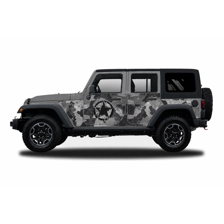 Panele ochronne 40camuflage – Wrangler JK Unlimited