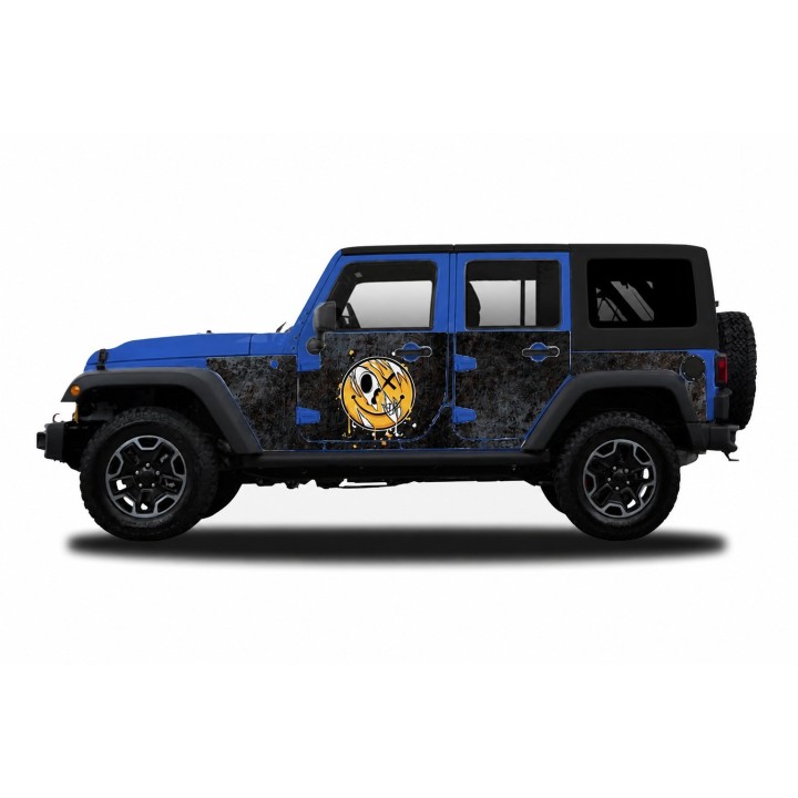 Panele ochronne 43emoti – Jeep Wrangler JKU 4D