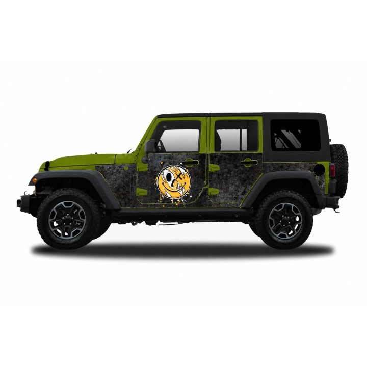Panele ochronne 43emoti – Jeep Wrangler JKU 4D