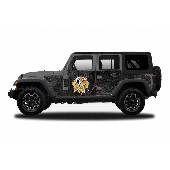 Panele ochronne 43emoti – Jeep Wrangler JKU 4D