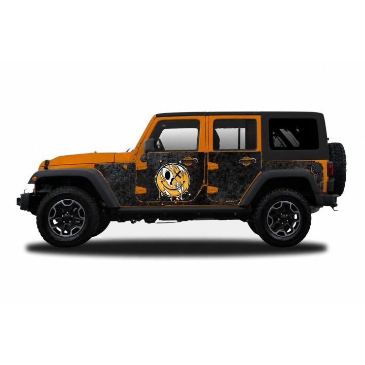 Panele ochronne 43emoti – Jeep Wrangler JKU 4D