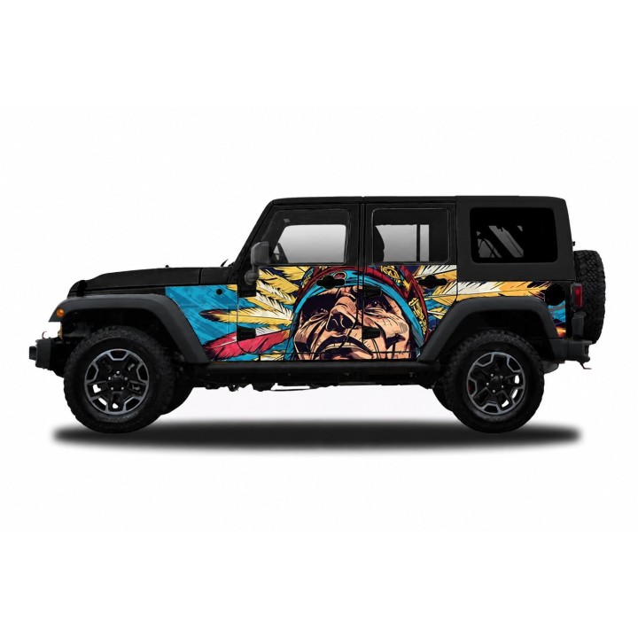 Panele ochronne 44chief – Jeep Wrangler JKU 4D