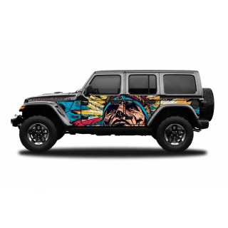 Panele ochronne 44indian – Jeep Wrangler JLU 4D