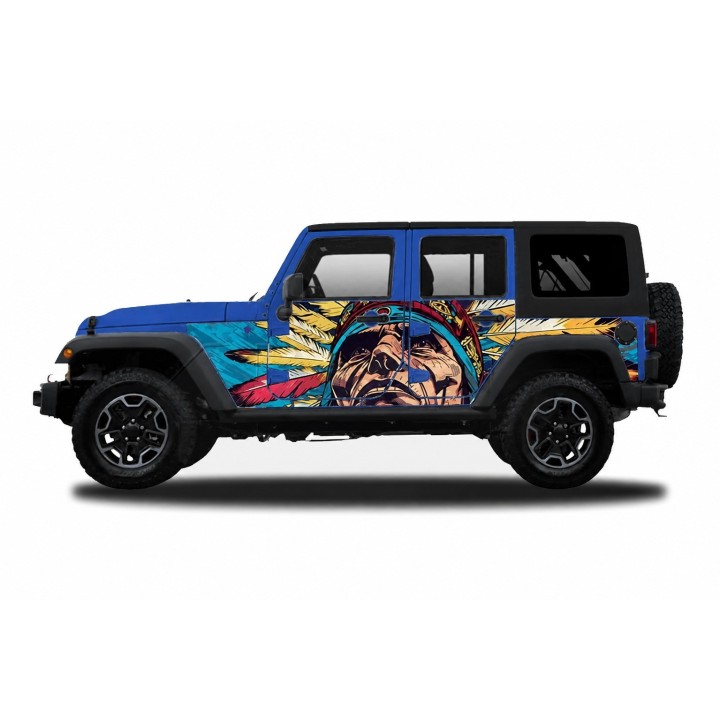 Panele ochronne 44chief – Jeep Wrangler JKU 4D