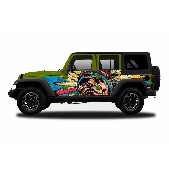Panele ochronne 44chief – Jeep Wrangler JKU 4D