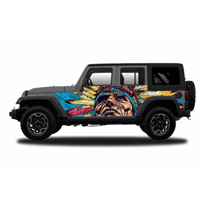 Panele ochronne 44chief – Jeep Wrangler JKU 4D