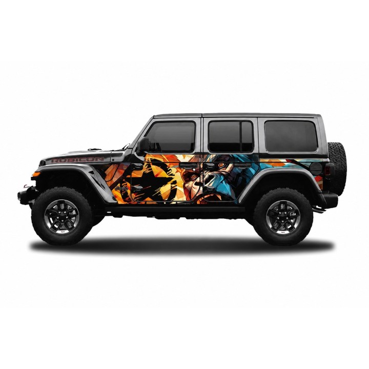 Panele ochronne 45gorilla – Jeep Wrangler JLU 4D