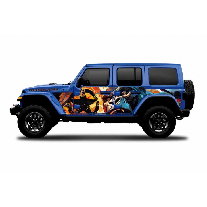 Panele ochronne 45gorilla – Jeep Wrangler JLU 4D