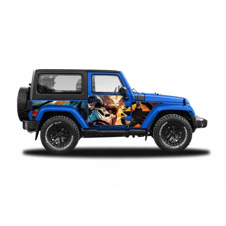 Panele ochronne 45gorilla – Jeep Wrangler JK 2D
