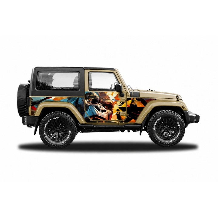 Panele ochronne 45gorilla – Jeep Wrangler JK 2D
