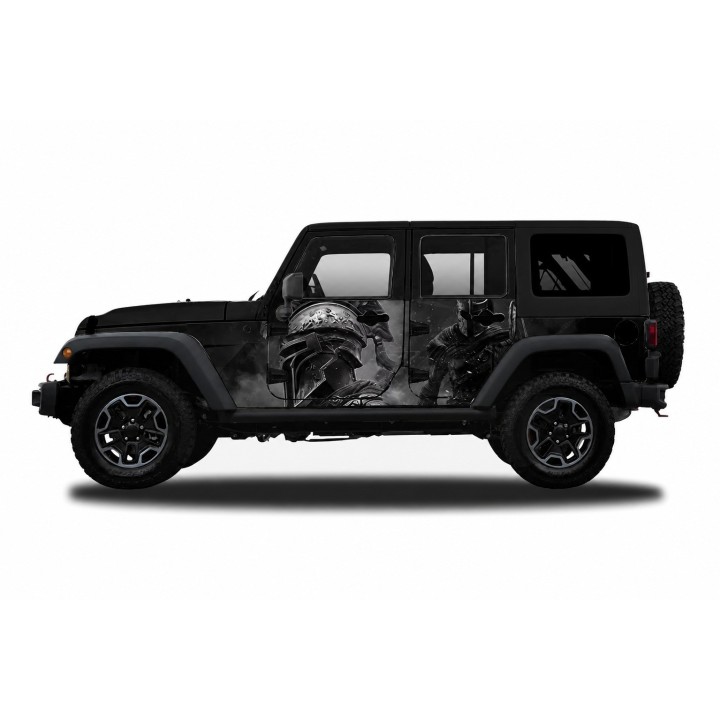 Panele ochronne 46grecko – Jeep Wrangler JKU 4D
