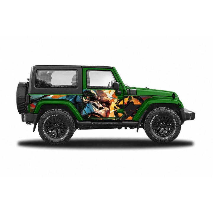 Panele ochronne 45gorilla – Jeep Wrangler JK 2D