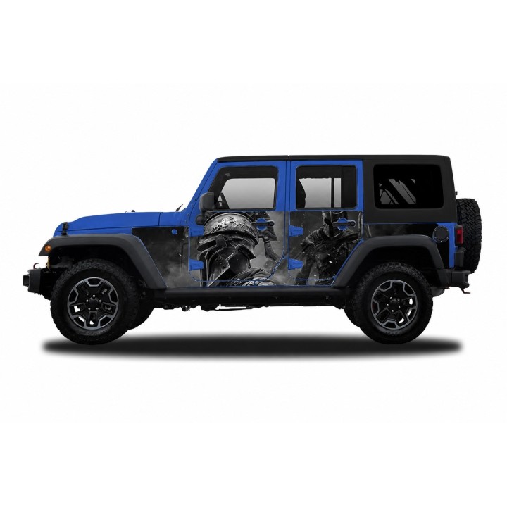 Panele ochronne 46grecko – Jeep Wrangler JKU 4D