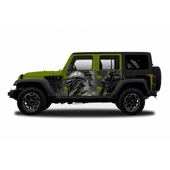 Panele ochronne 46grecko – Jeep Wrangler JKU 4D
