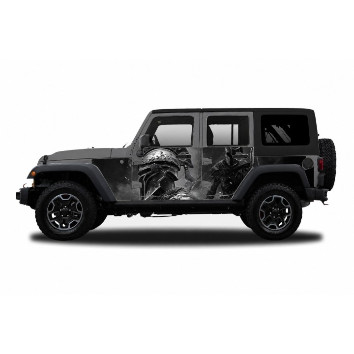 Panele ochronne 46grecko – Jeep Wrangler JKU 4D