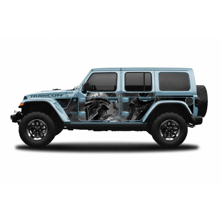 Panele ochronne 46greco – Jeep Wrangler JLU 4D