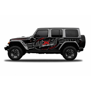 Panele ochronne 47offroad – Jeep Wrangler JLU 4D