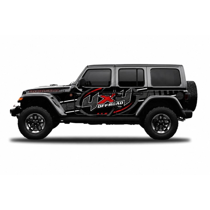 Panele ochronne 47offroad – Jeep Wrangler JLU 4D