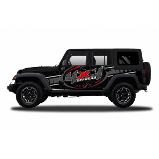 Panele ochronne 47offroad – Jeep Wrangler JKU 4D