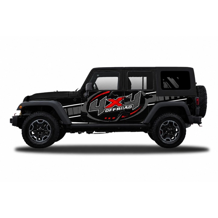 Panele ochronne 47offroad – Jeep Wrangler JKU 4D