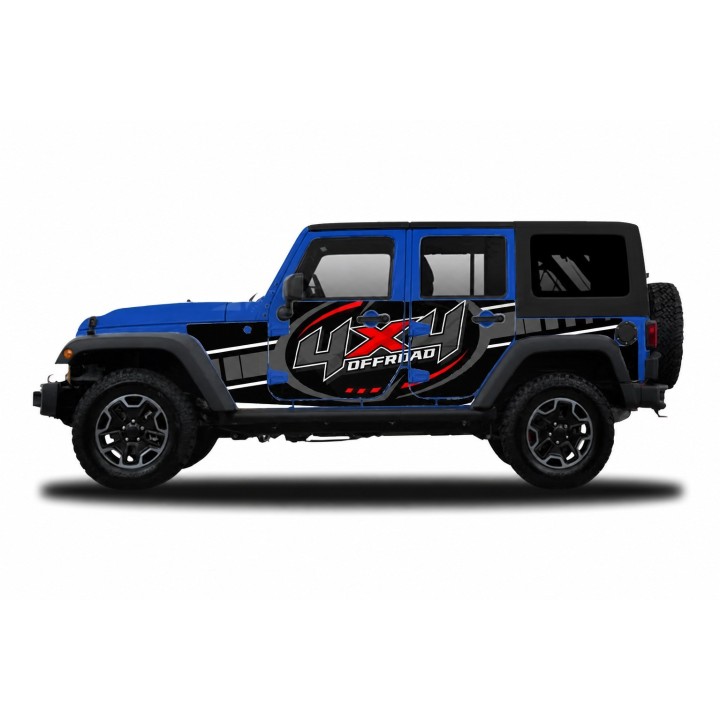 Panele ochronne 47offroad – Jeep Wrangler JKU 4D