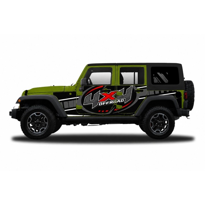Panele ochronne 47offroad – Jeep Wrangler JKU 4D