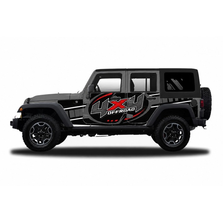 Panele ochronne 47offroad – Jeep Wrangler JKU 4D