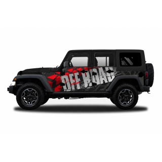 Panele ochronne 48offroad – Jeep Wrangler JKU 4D