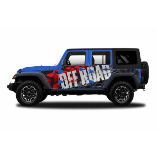Panele ochronne 48offroad – Jeep Wrangler JKU 4D