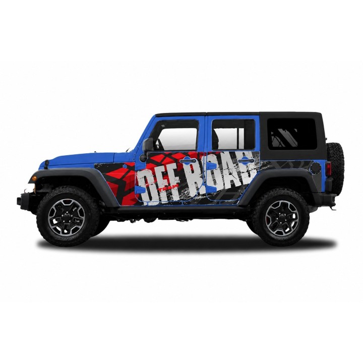 Panele ochronne 48offroad – Jeep Wrangler JKU 4D