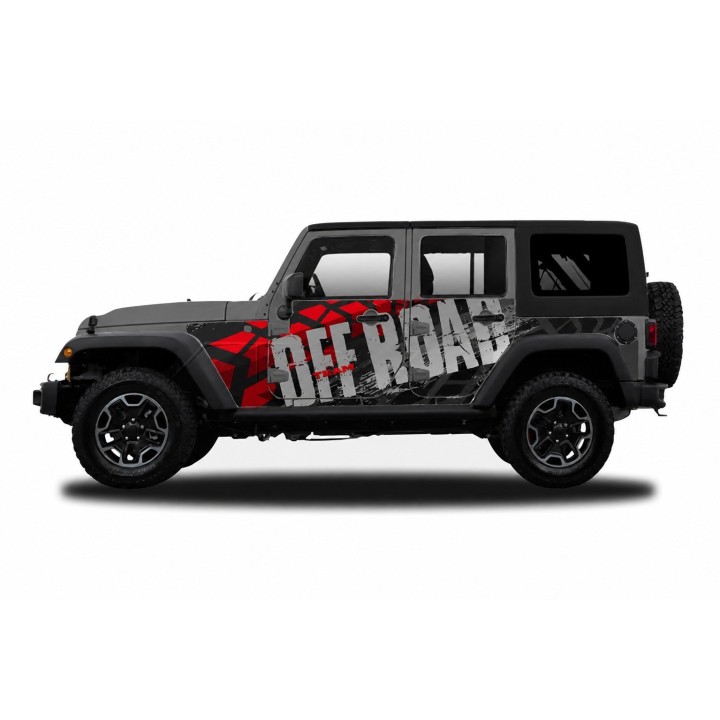 Panele ochronne 48offroad – Jeep Wrangler JKU 4D