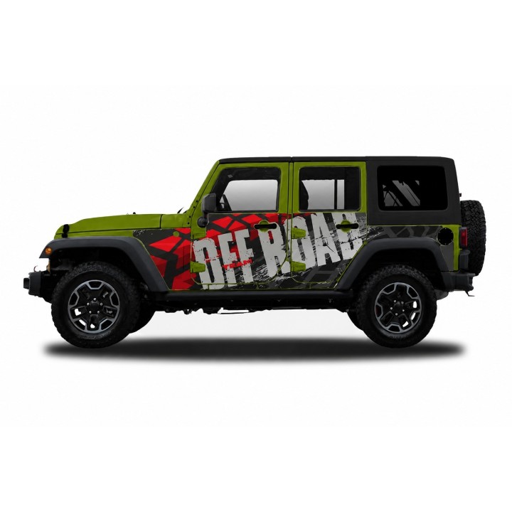 Panele ochronne 48offroad – Jeep Wrangler JKU 4D
