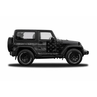 Panele ochronne 4flagUSA – Jeep Wrangler JK 2D