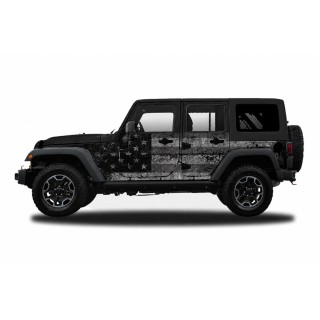 Panele ochronne 4flagUSA – Jeep Wrangler JKU 4D