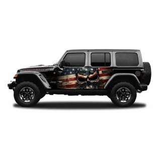 Panele ochronne 5skull – Jeep Wrangler JLU 4D