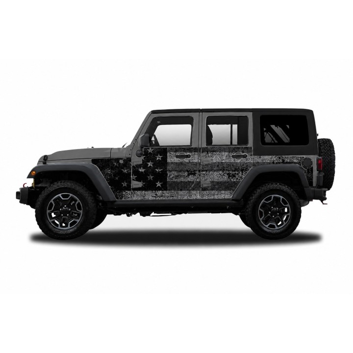 Panele ochronne 4flagUSA – Jeep Wrangler JKU 4D