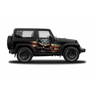 Panele ochronne 5skull Jeep Wrangler JK 2D