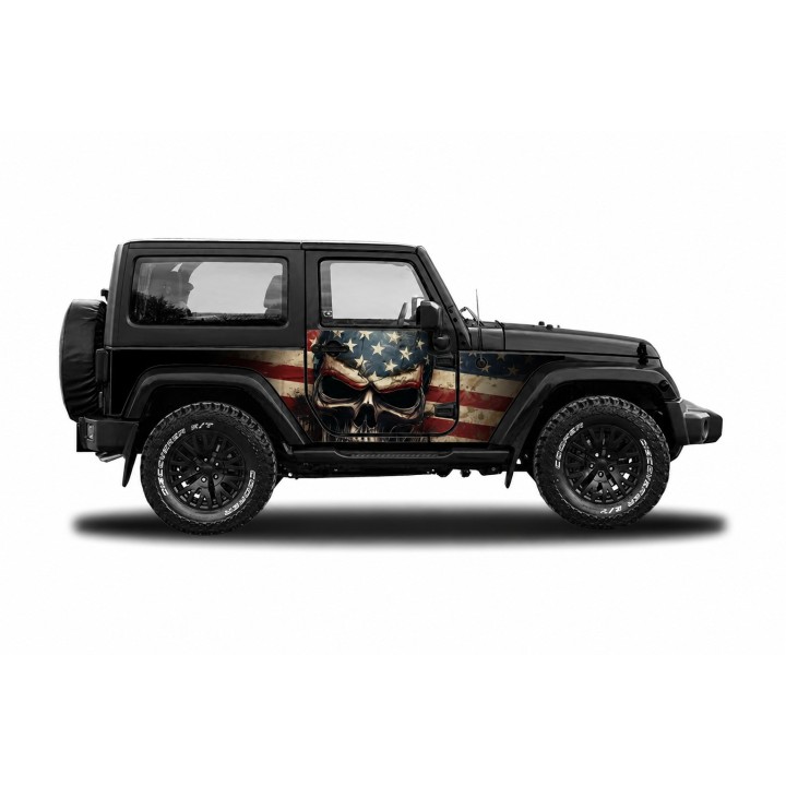 Panele ochronne 5skull Jeep Wrangler JK 2D