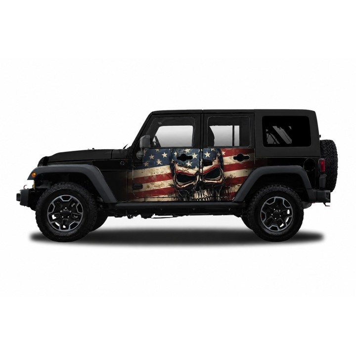 Panele ochronne 5skull Jeep Wrangler JK Unlimited