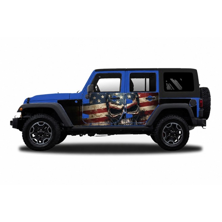 Panele ochronne 5skull Jeep Wrangler JK Unlimited
