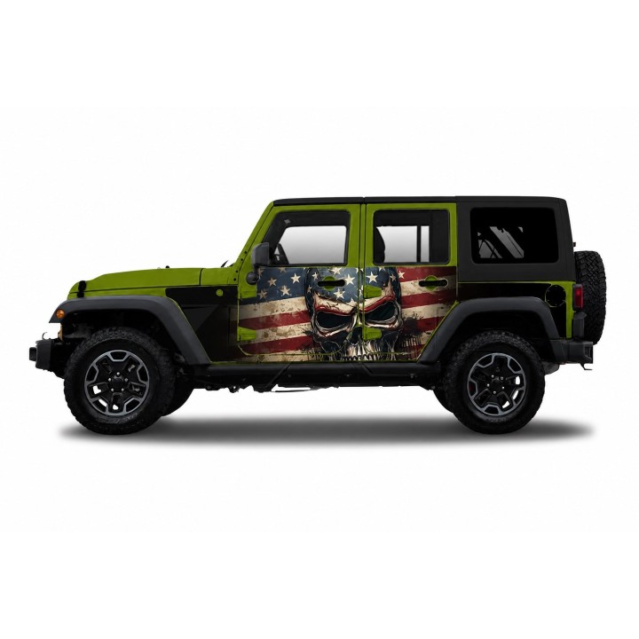 Panele ochronne 5skull Jeep Wrangler JK Unlimited
