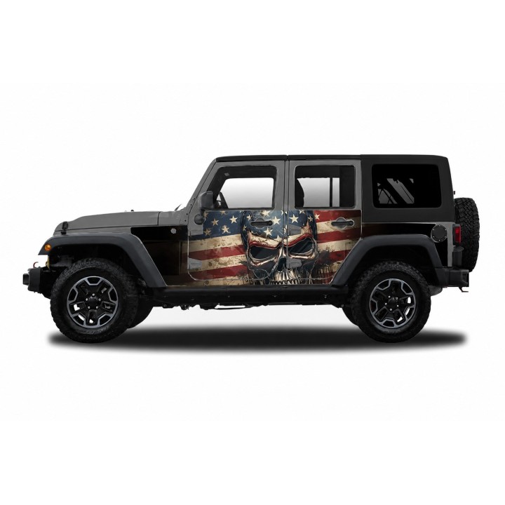 Panele ochronne 5skull Jeep Wrangler JK Unlimited