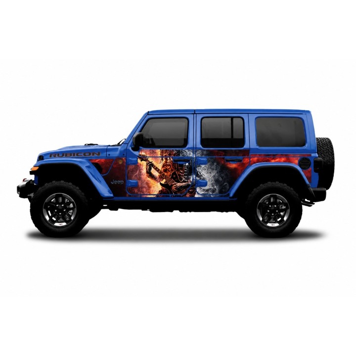 Panele ochronne 6rock Jeep Wrangler JLU 4D