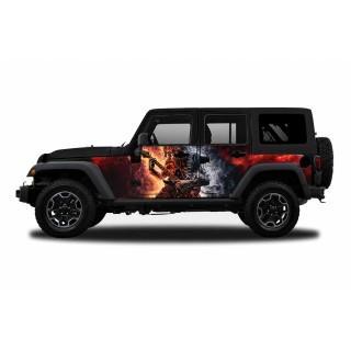 Panele ochronne 6rock Jeep Wrangler JK Unlimited