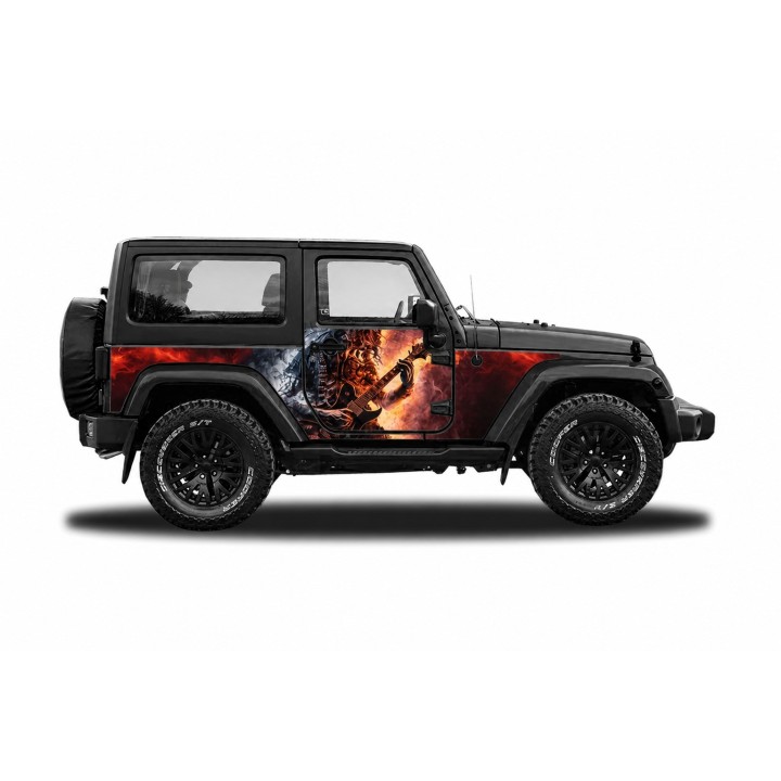 Panele ochronne 6rock Jeep Wrangler JK 2D